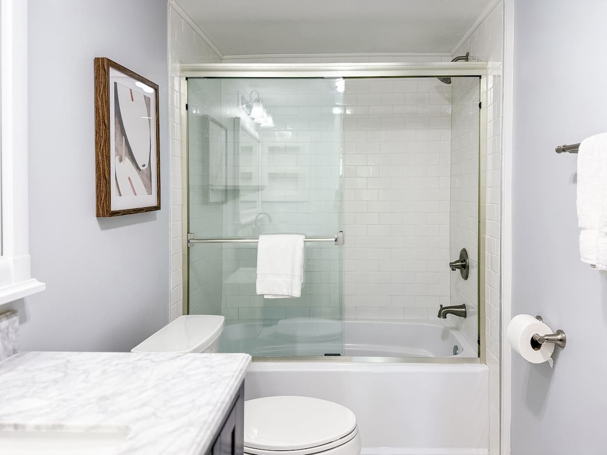 Guest Bathroom in Hall