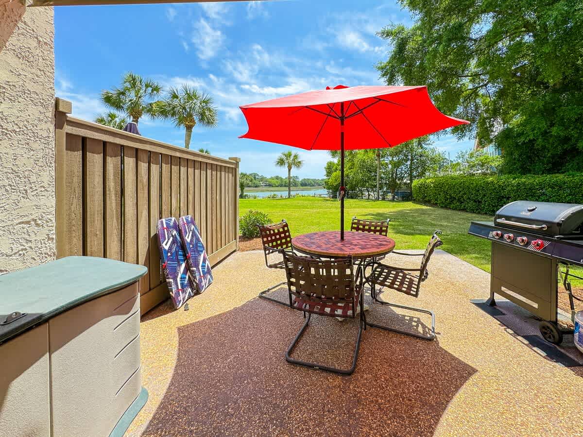 Patio with Braddock Cove Views