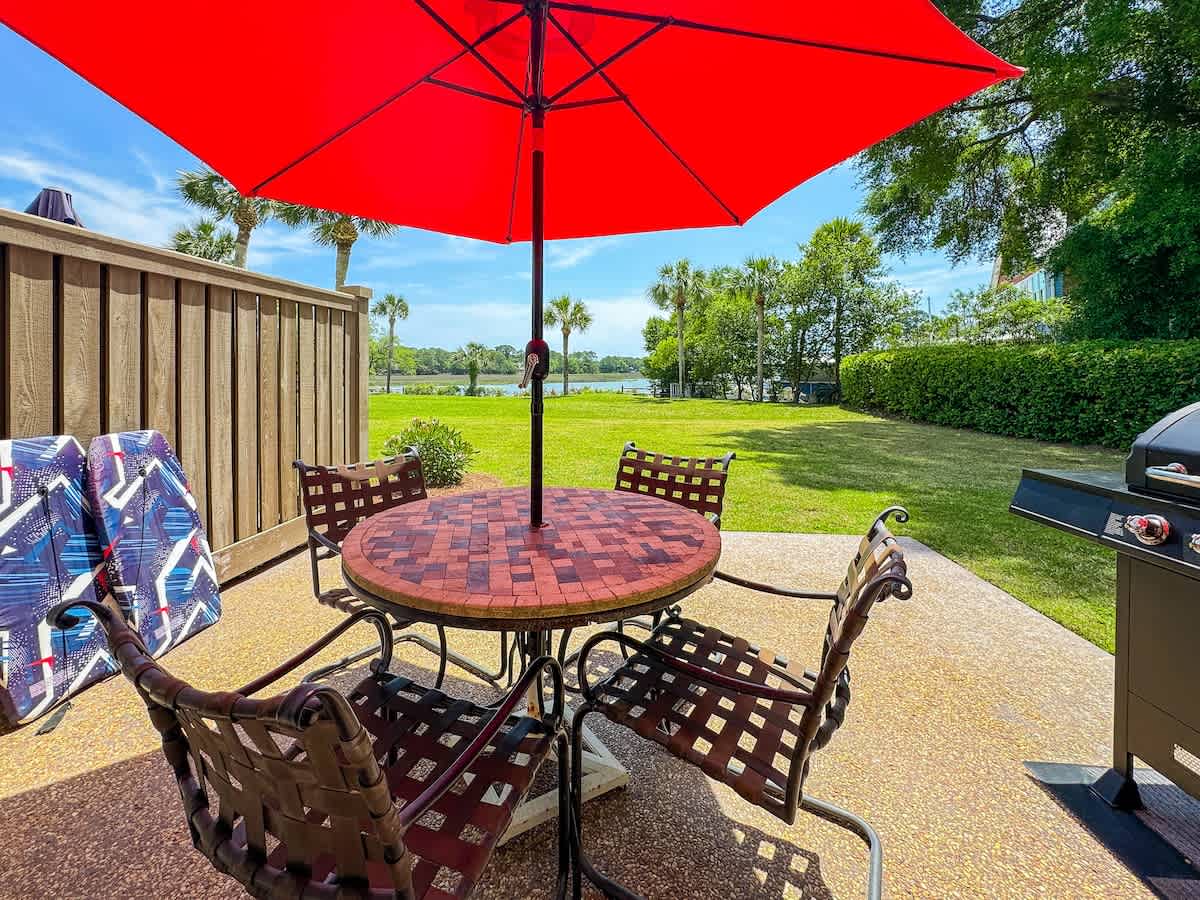 Patio with Braddock Cove Views