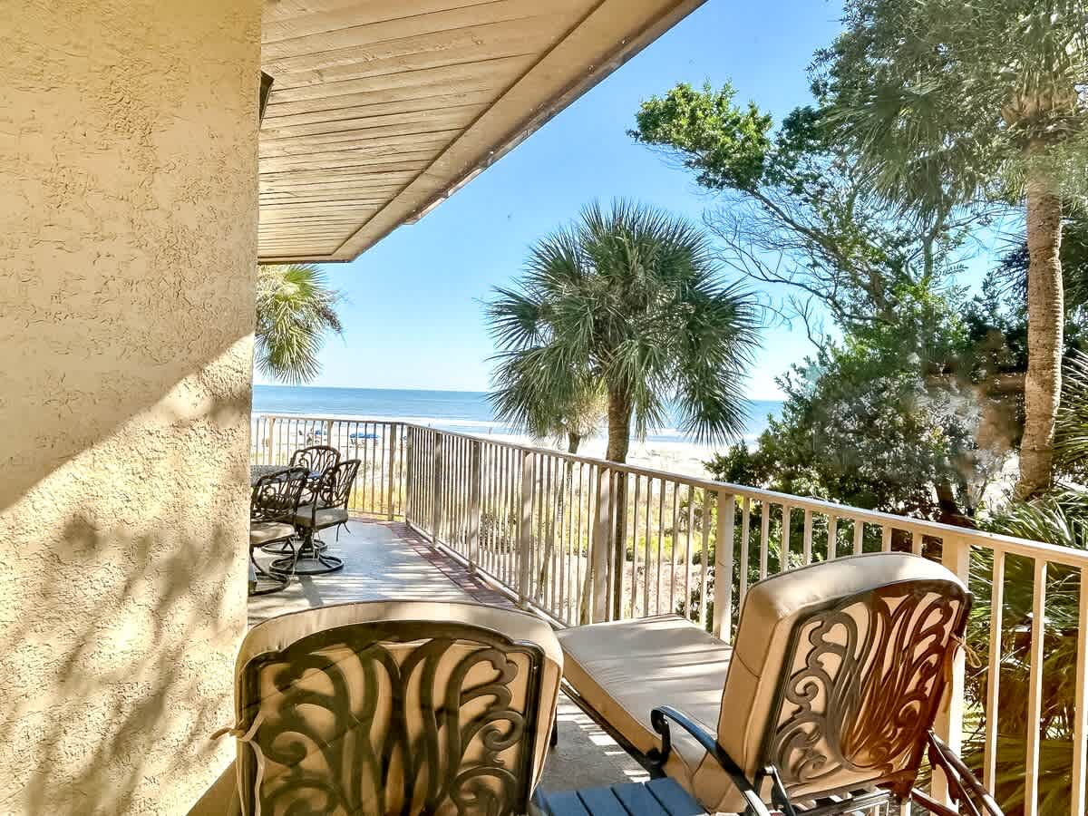 Lounging Area on Patio from Primary Suite