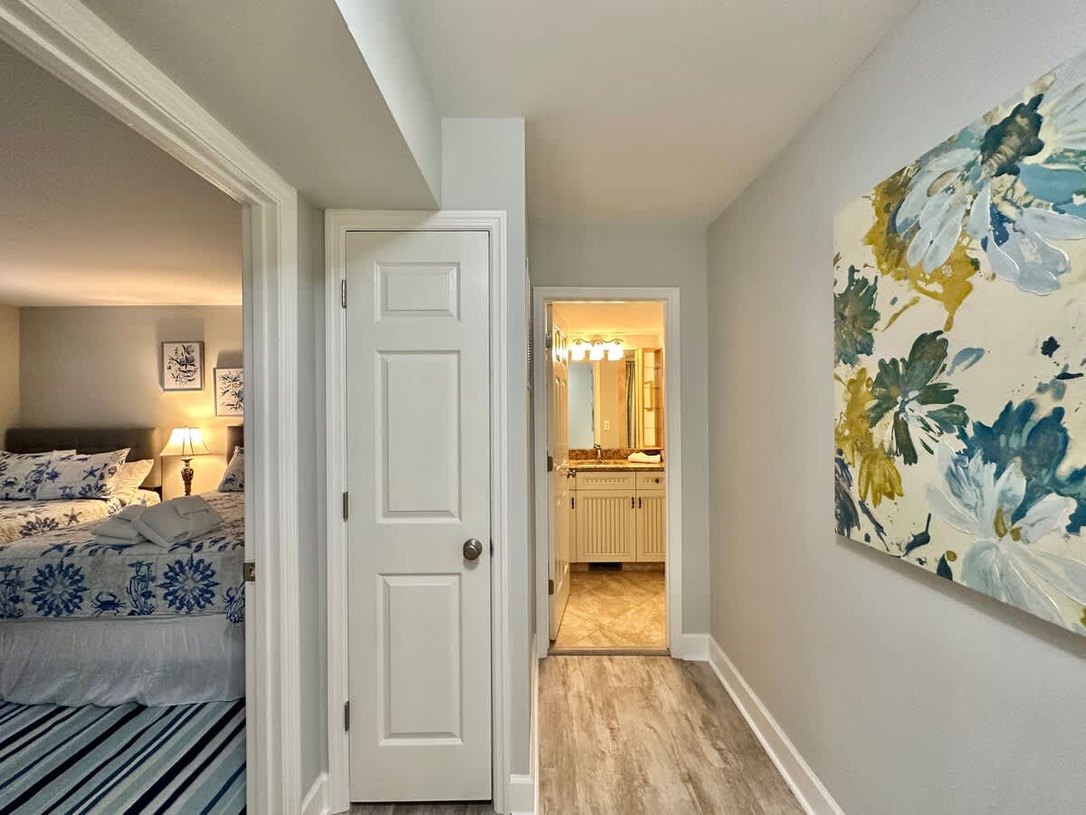 Double Queen Suite and Guest Bathroom