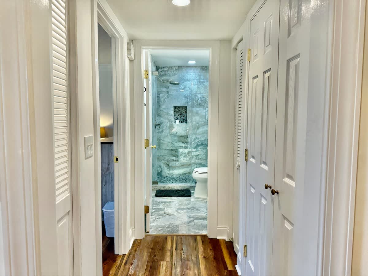 Hall Toward Bedroom and Bathroom