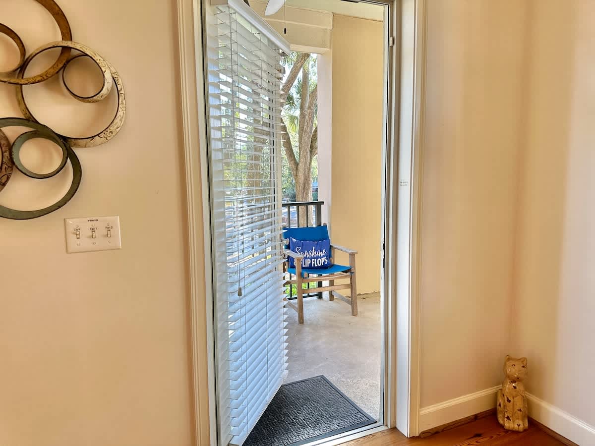 Balcony Off of Living Area