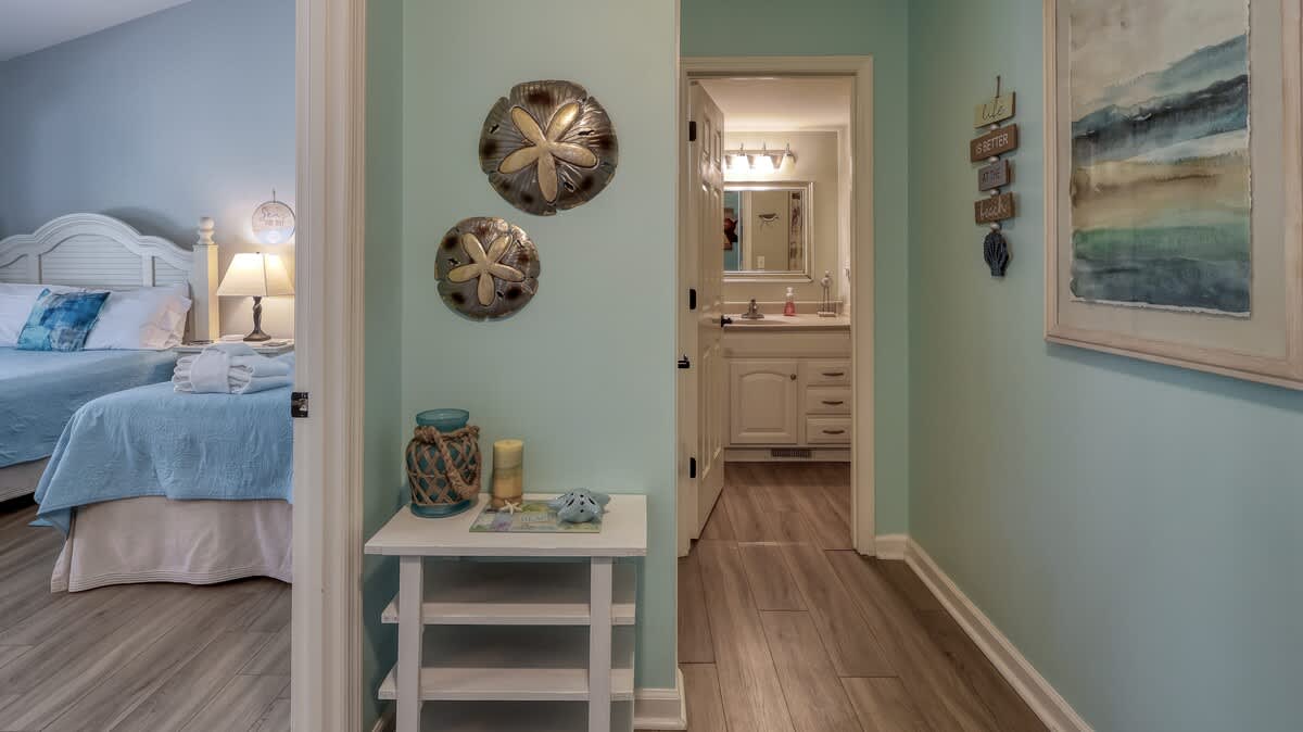 Hall Toward Bedrooms and Guest Bathroom