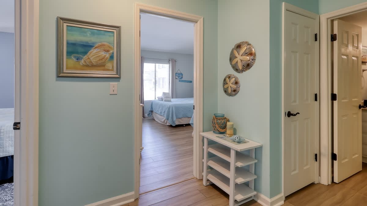Hall Toward Bedrooms and Guest Bathroom