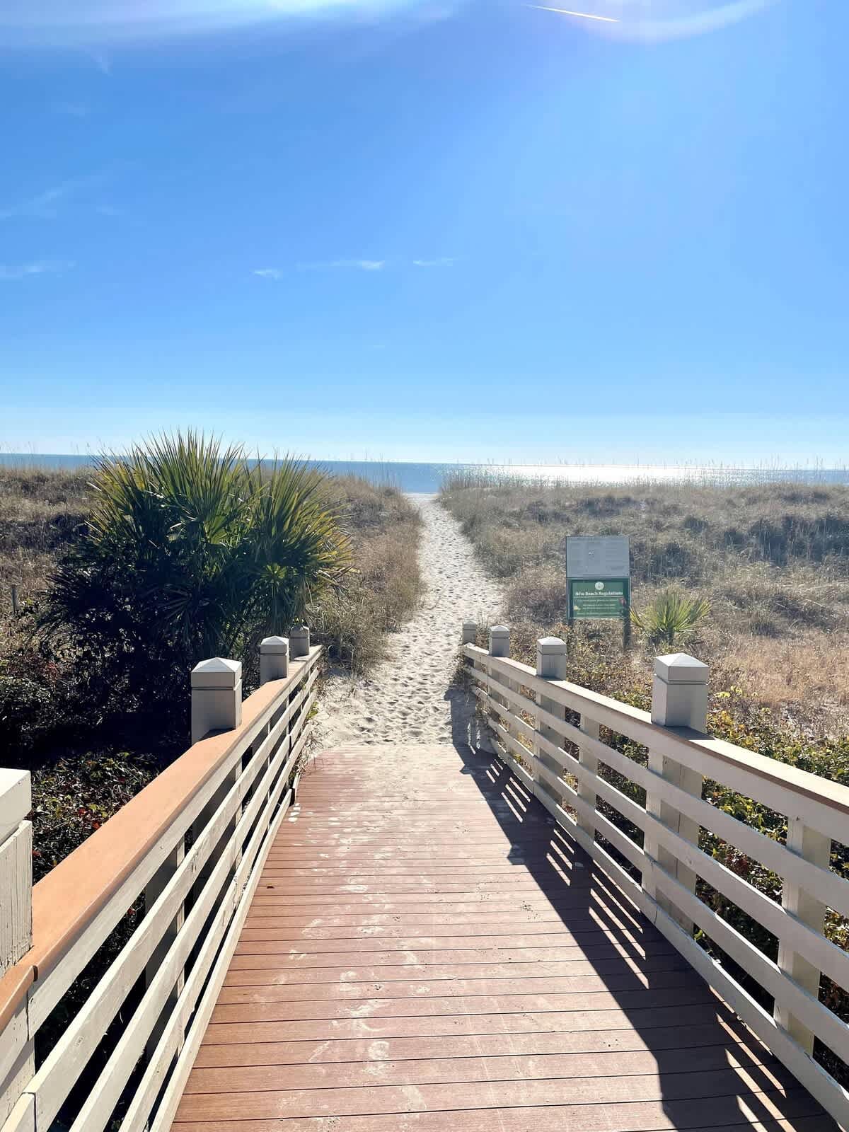 Shipyard Beach Club Beach Path