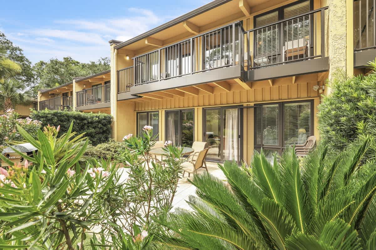 Private Patio with Access to Community Pool and Short Walk to Beach