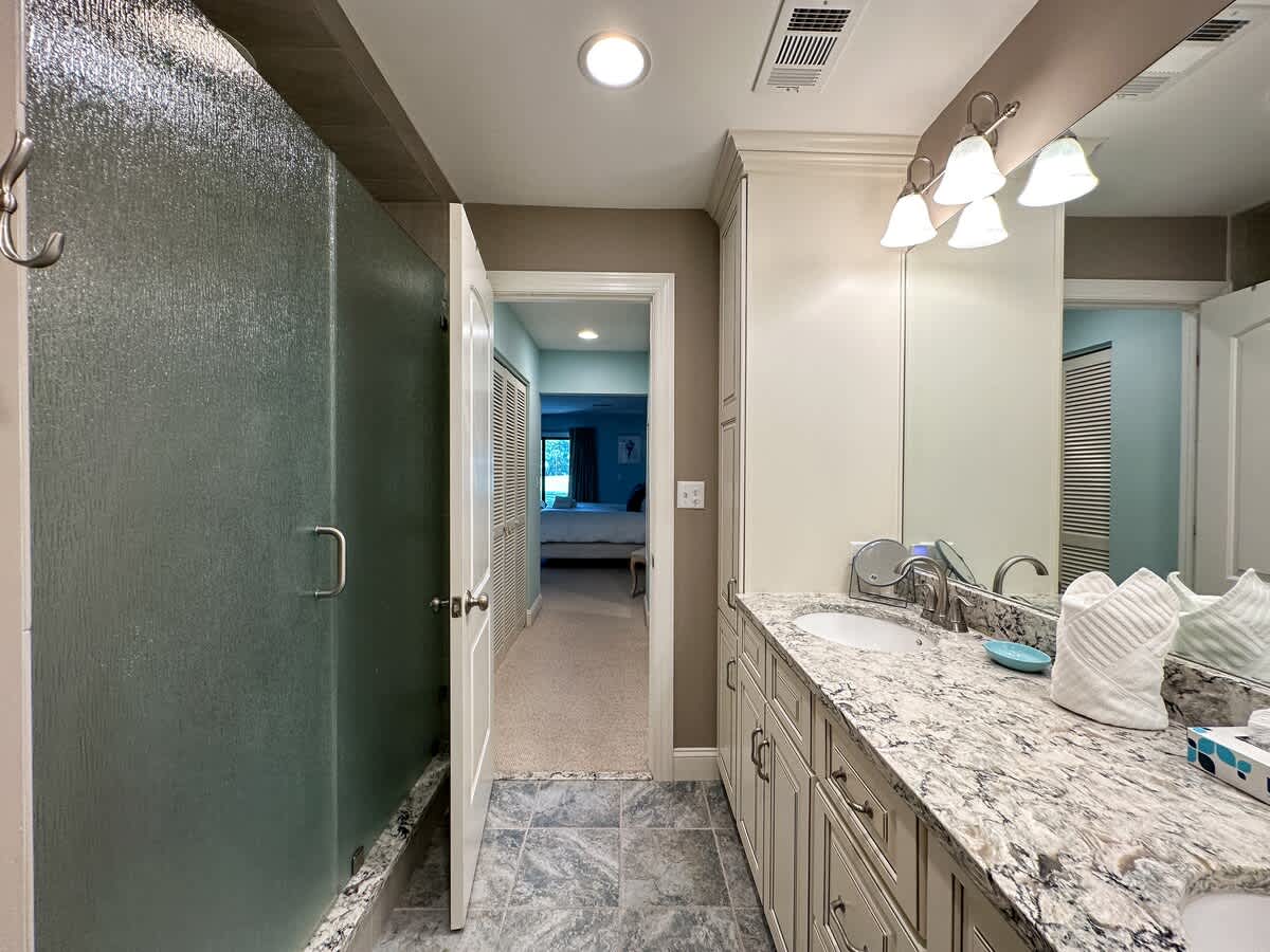 Downstairs Primary Suite Bathroom