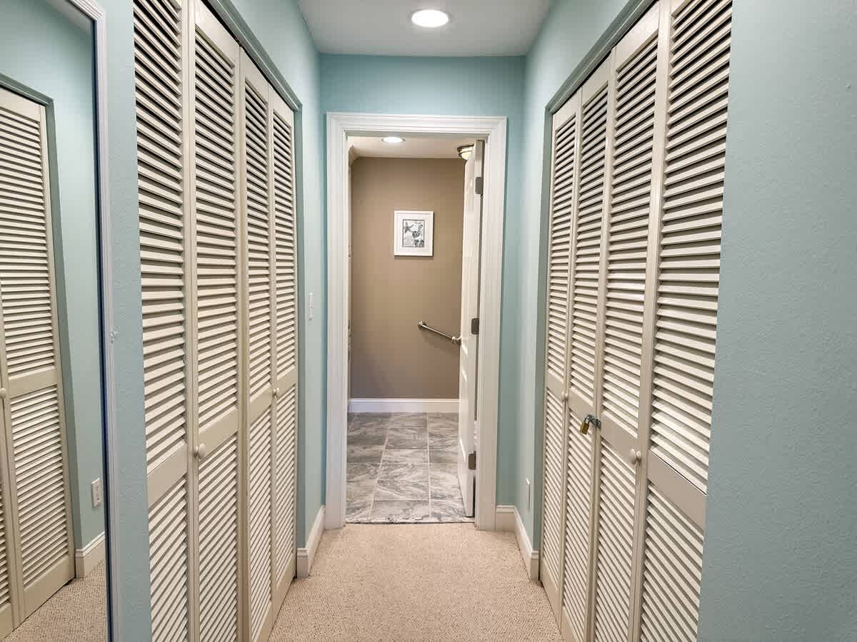 Downstairs Primary Suite Closet