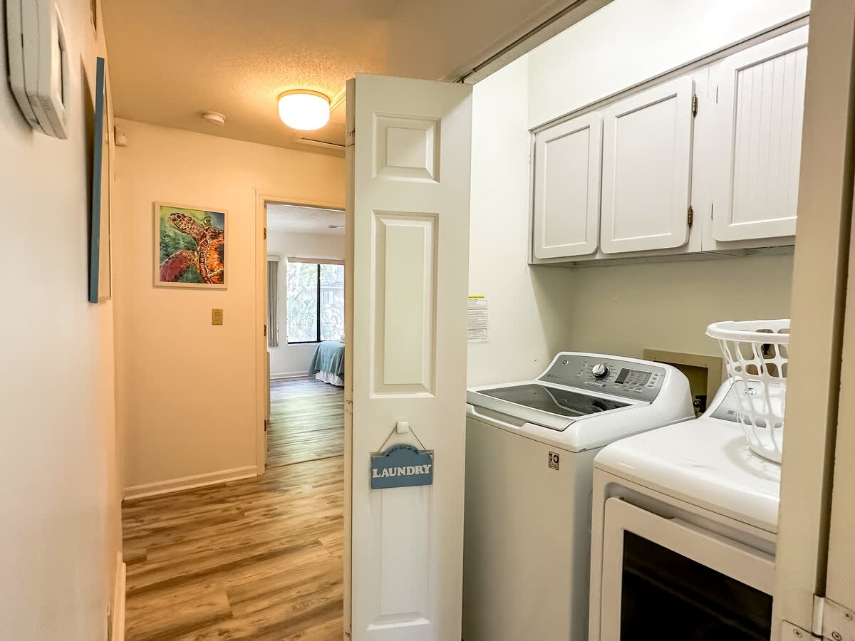 Hall with Laundry