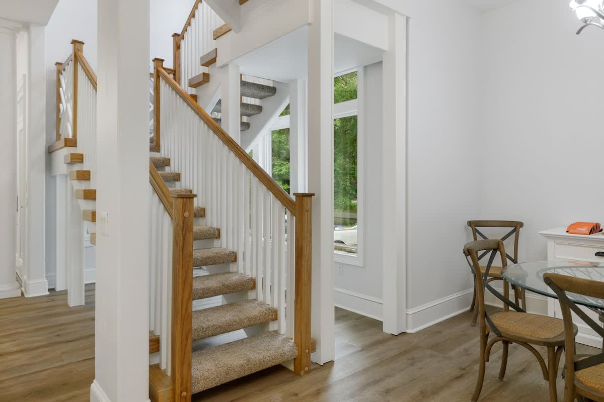 Stairs Towards Upstairs Bedrooms