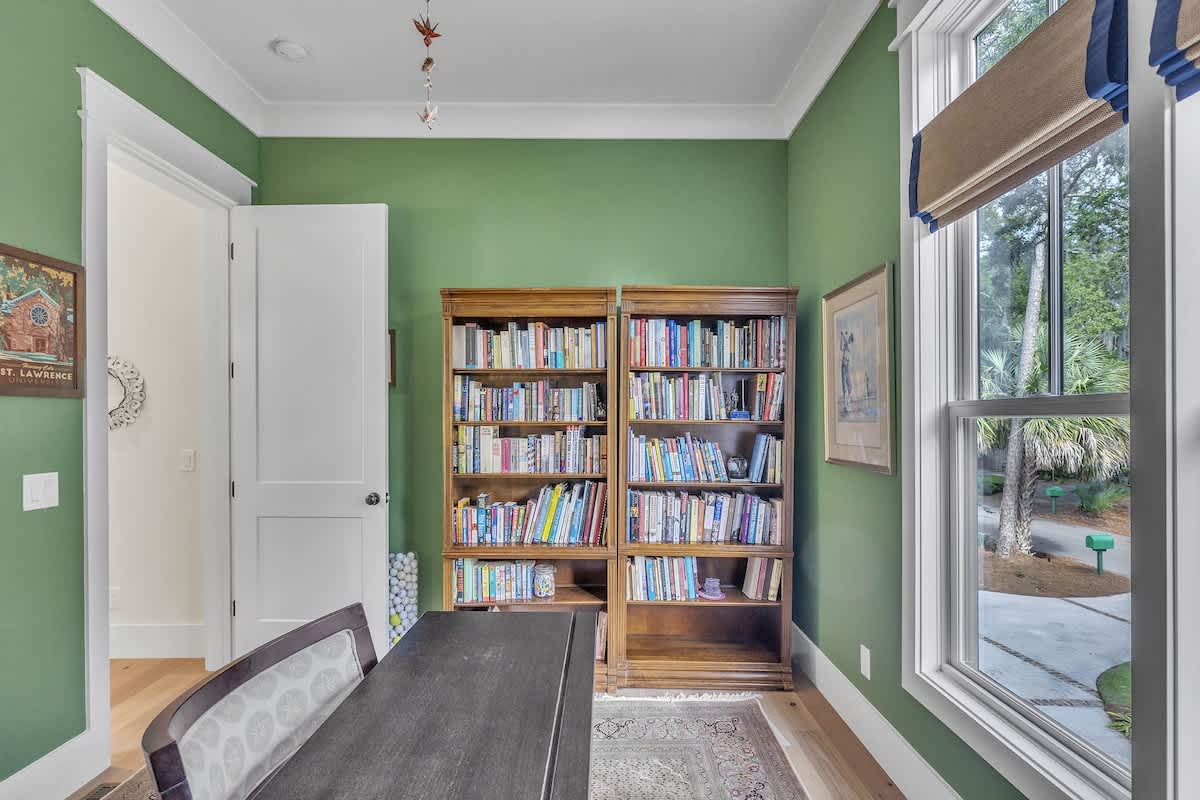 Main Floor Office with Queen Murphy Bed
