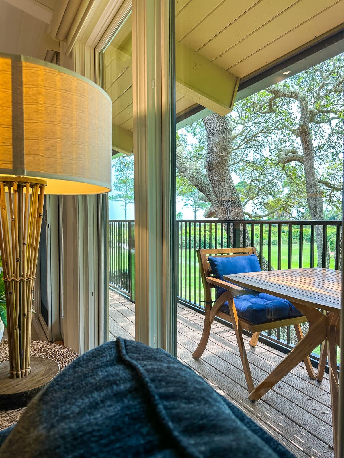 Living Area and Balcony