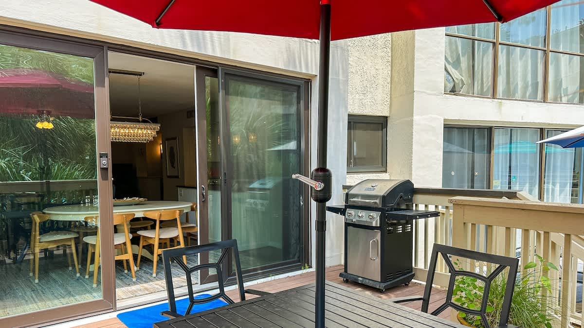 Patio with Direct Pool Access
