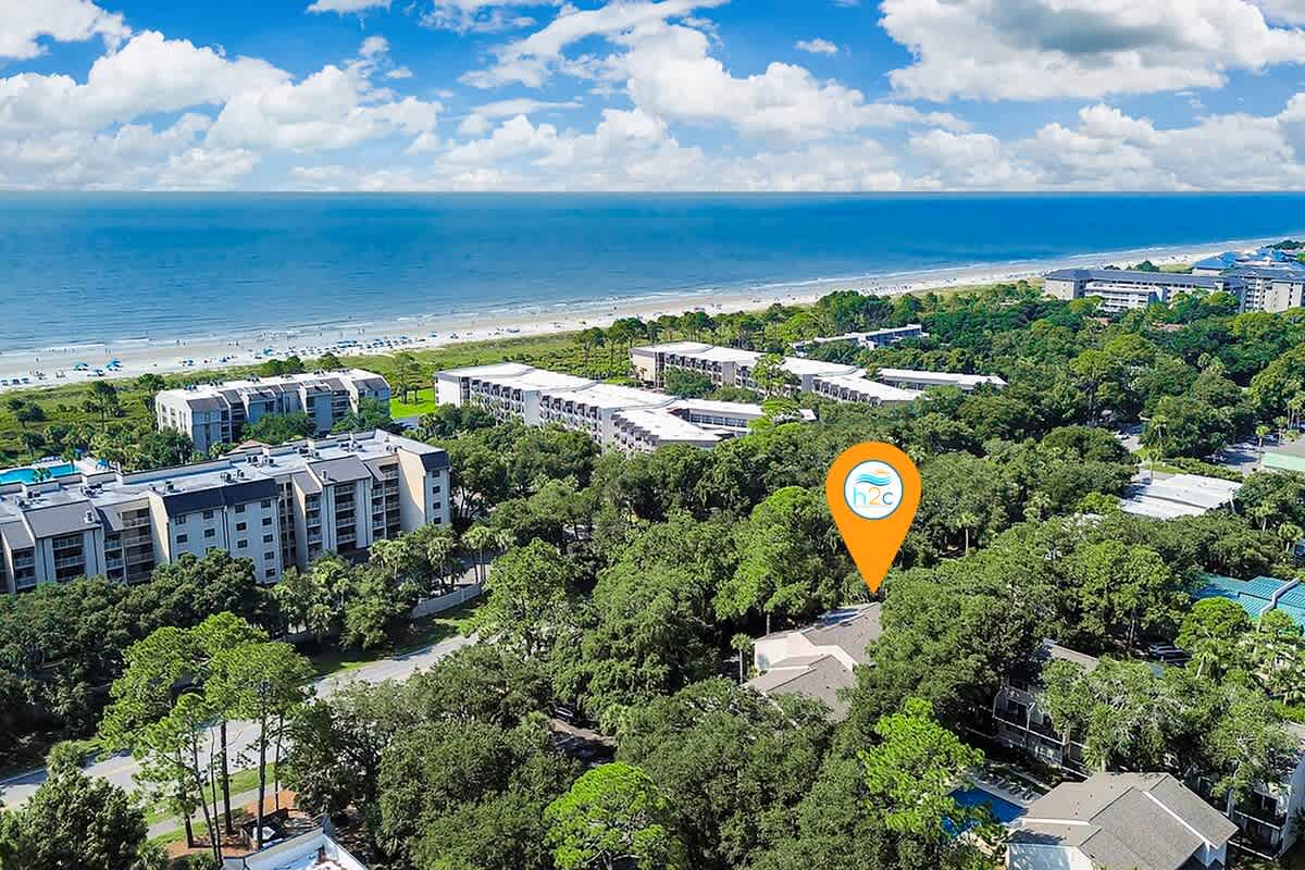 Aerial of Tanglewood Villas