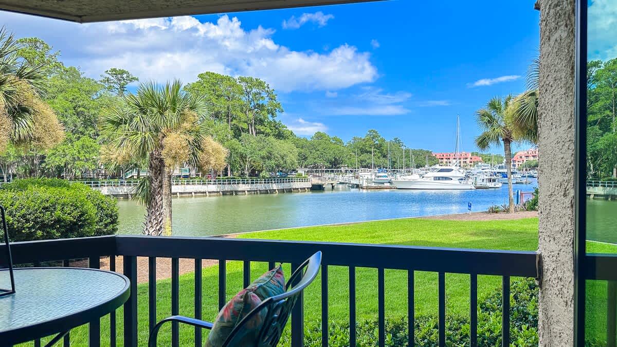 Balcony with Views of Broad Creek