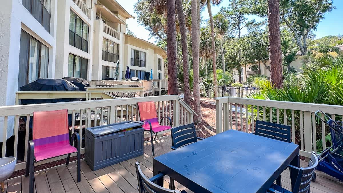 Deck with Pool Access