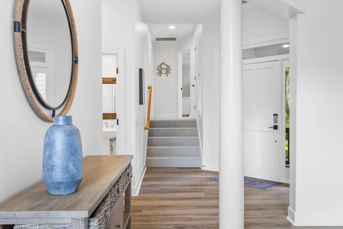 Entry and Stairs Towards Upstairs Bedrooms