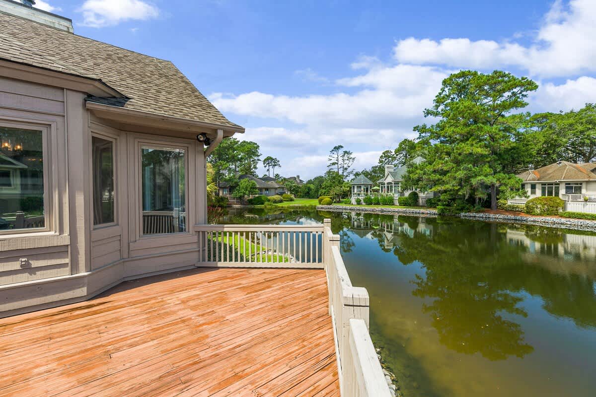 Deck with Lagoon View (Furniture Coming Soon)