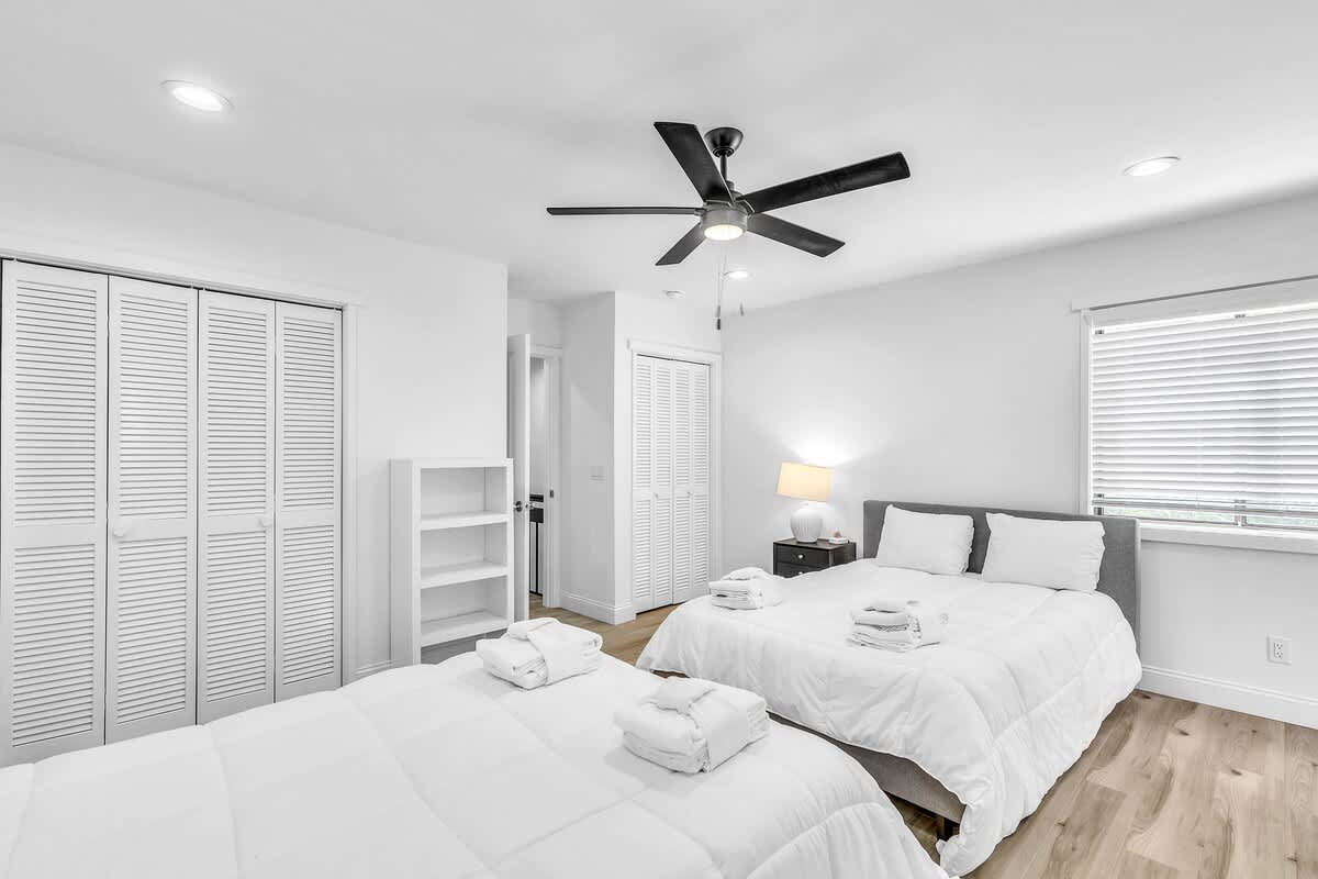Guest Bedroom with Queen Beds