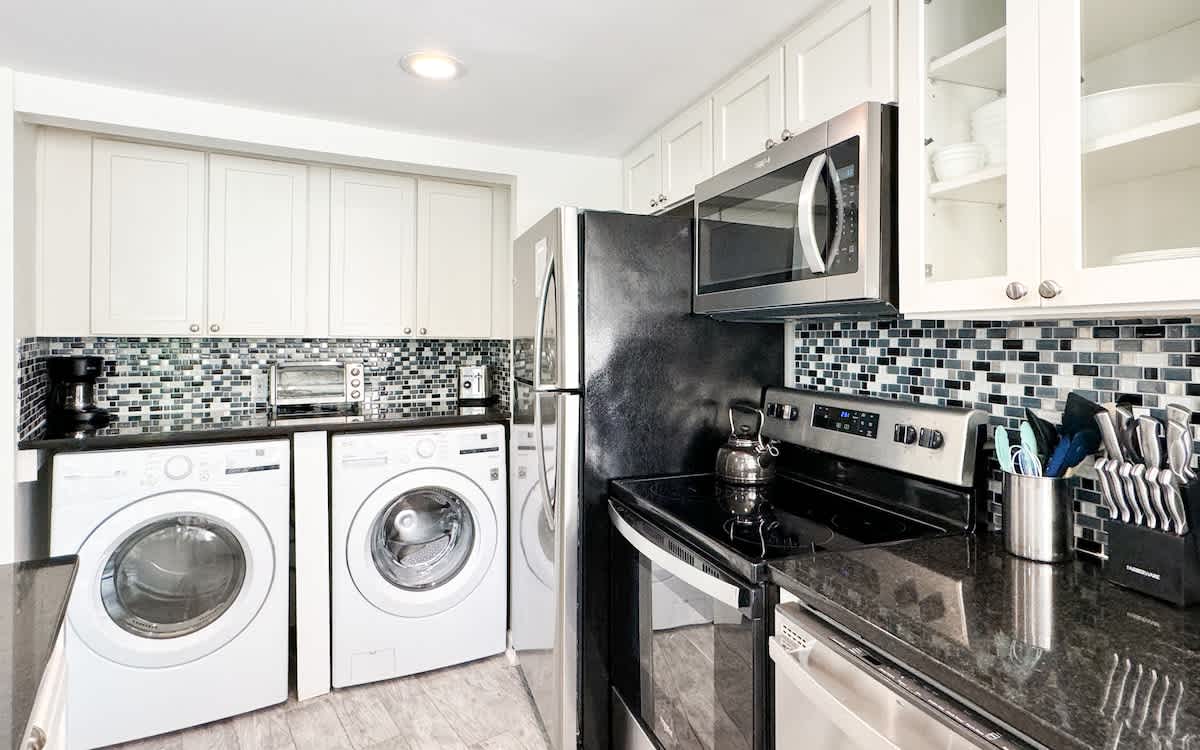 Kitchen with Laundry
