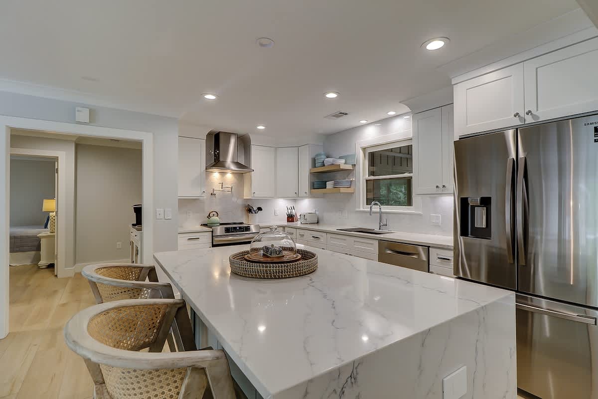 2nd Level Kitchen and Island