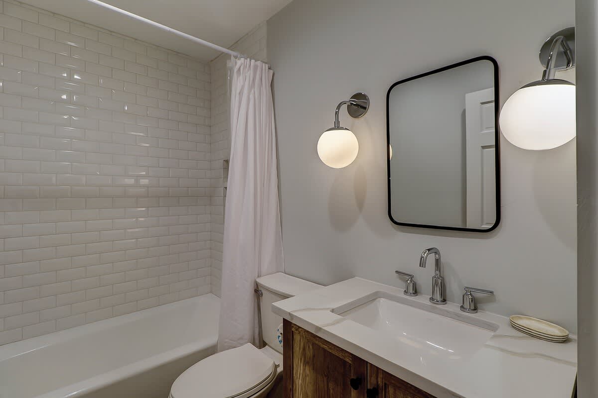 2nd Level Hallway Bathroom for Bunk and Queen Room