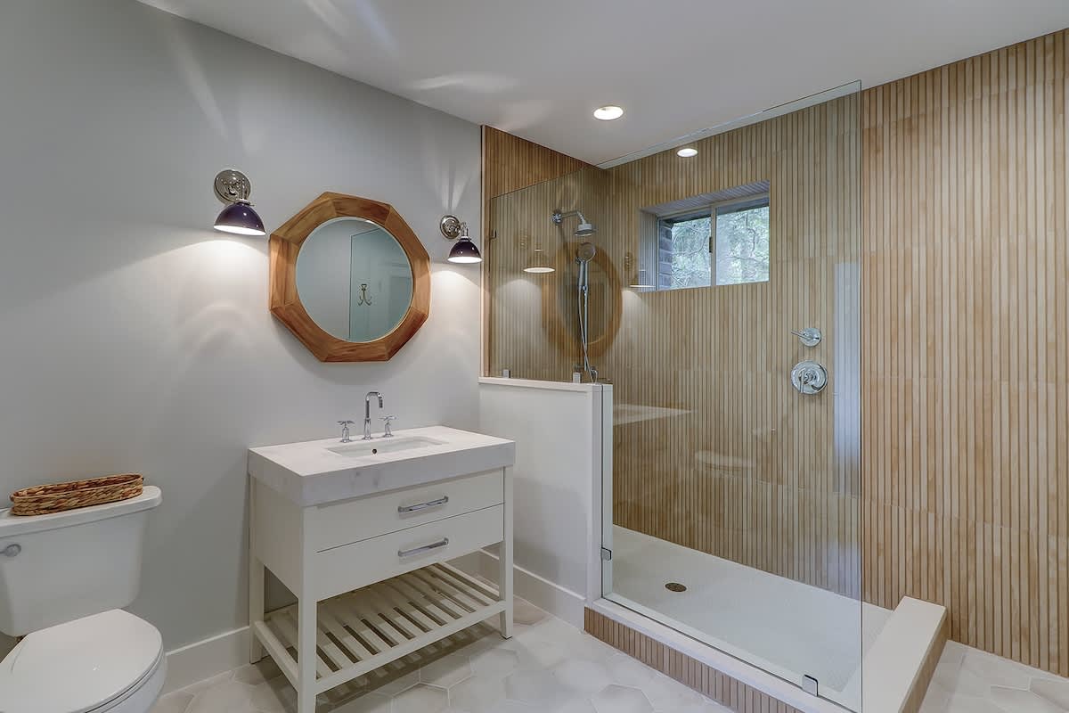 Lower Level Bathroom with Walk-In Shower