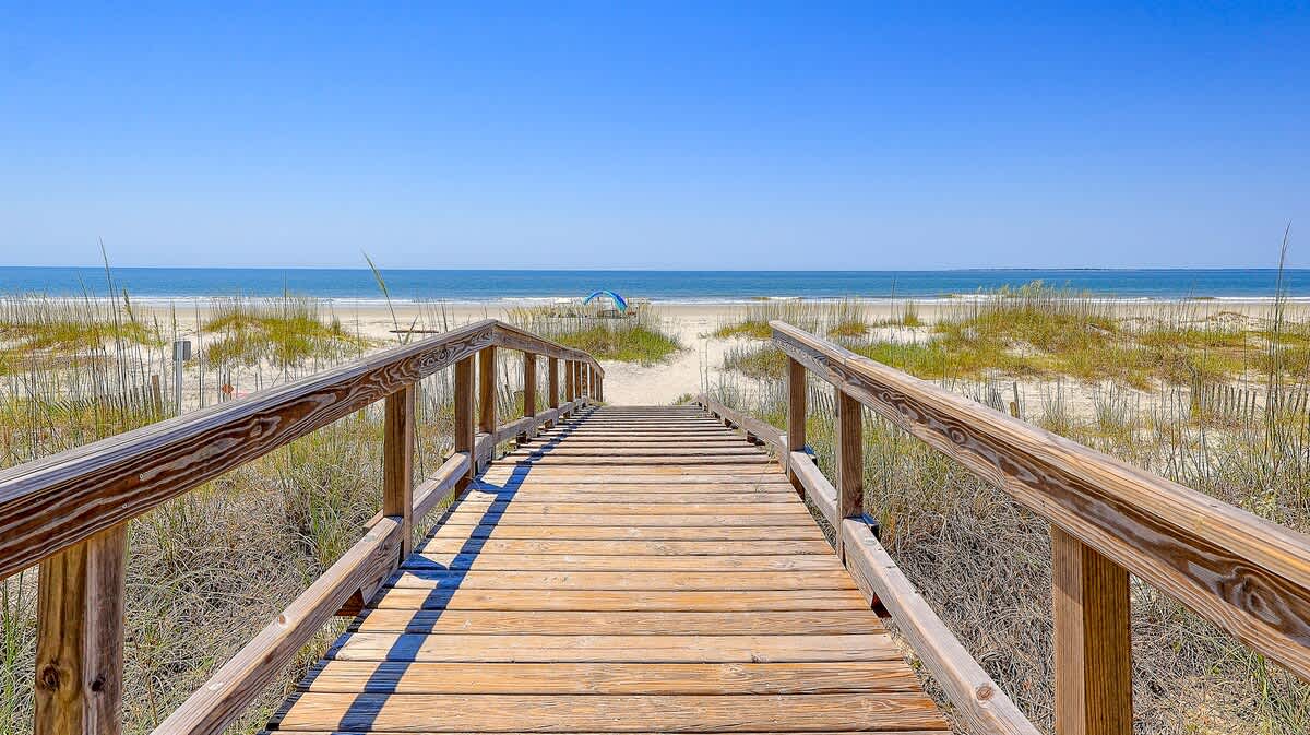 Beach Path, 1-Minute Walk to Beach!