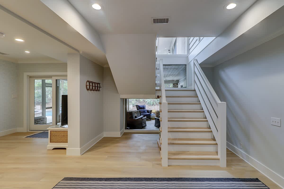 Lower Level Landing Area