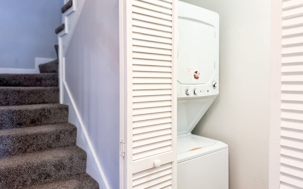 Laundry Closet at Entrance