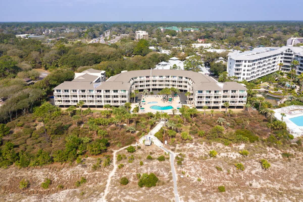 Aerial View of Breakers Ocean Front Villas