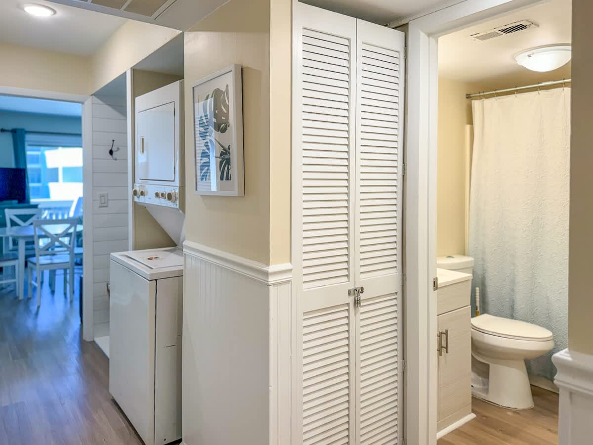 Hall Bathroom and Laundry