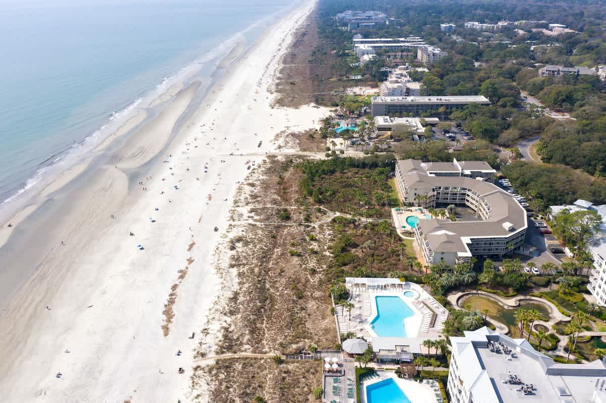 Aerial View of Breakers Ocean Front Villas