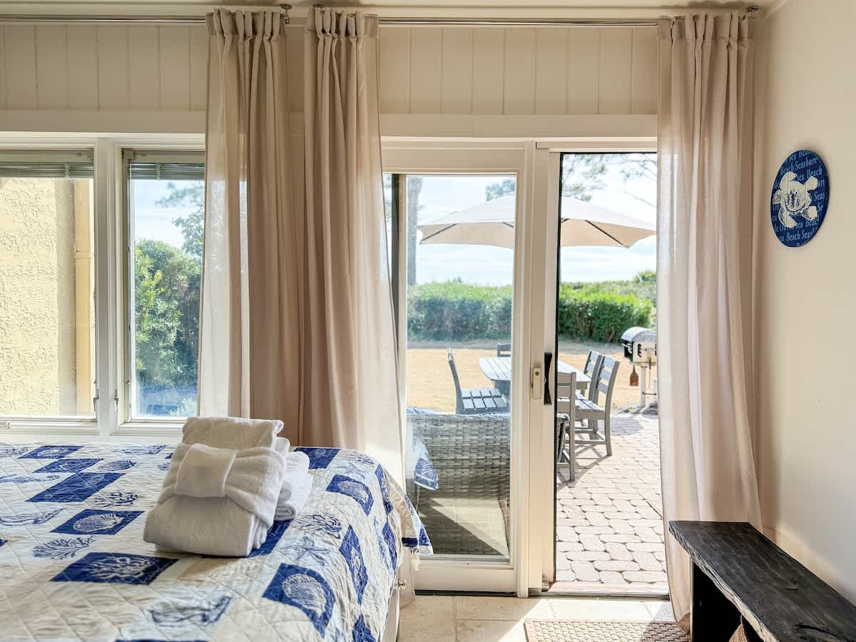 Downstairs Guest Room with Twin Bunk and Full Bed