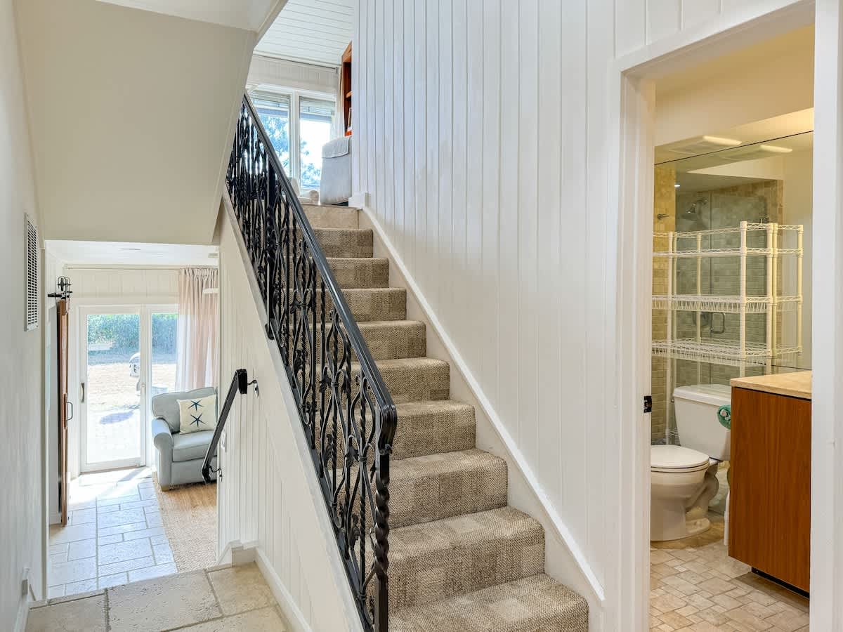 Entrance into Landing Area of Split-Level Villa