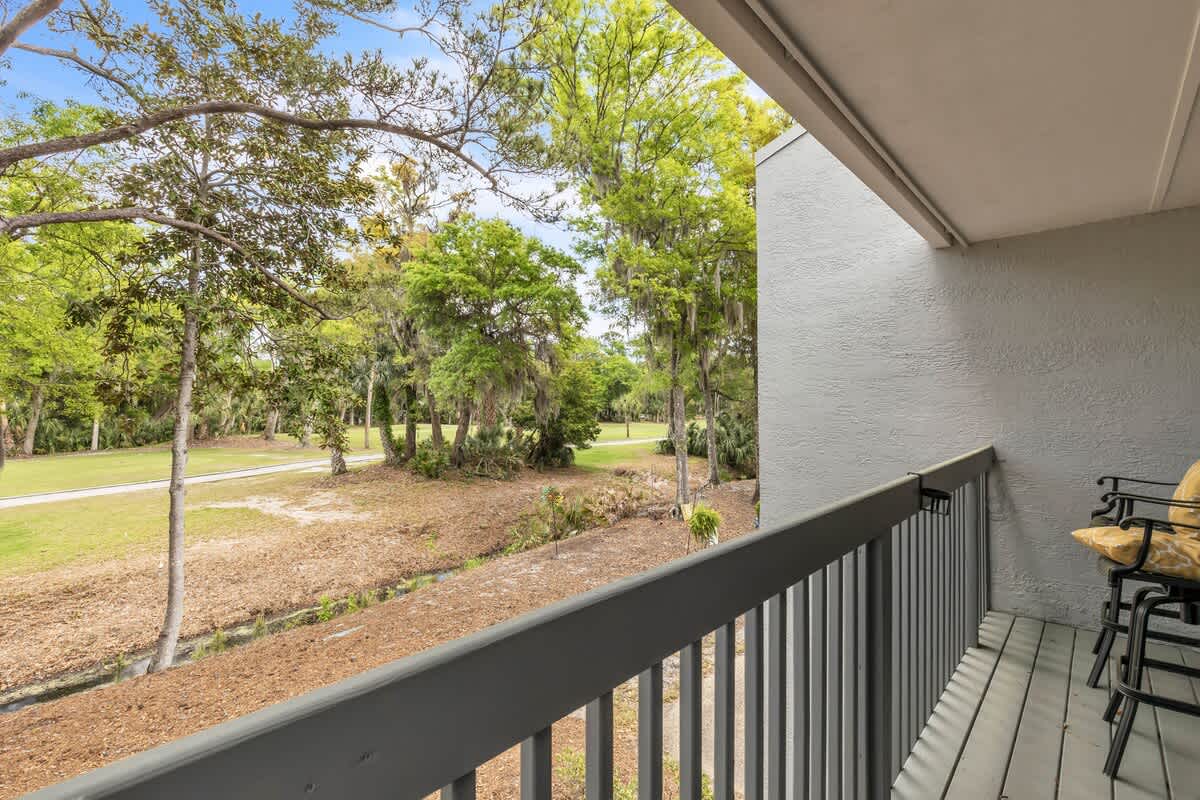 Private Balcony Attached to Primary Bedroom