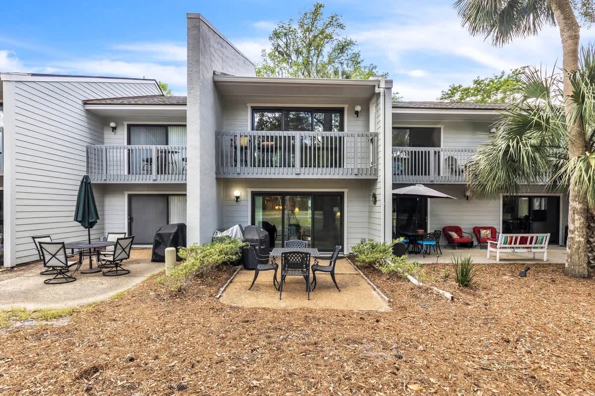 Private Patios with Golf Course Views!