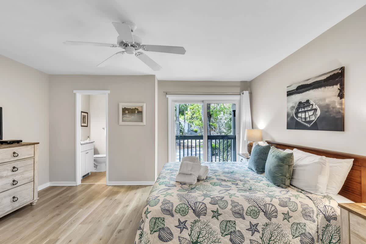 Guest Bedroom with King Bed