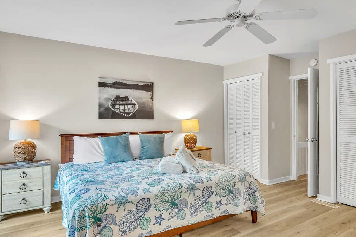 Guest Bedroom with King Bed