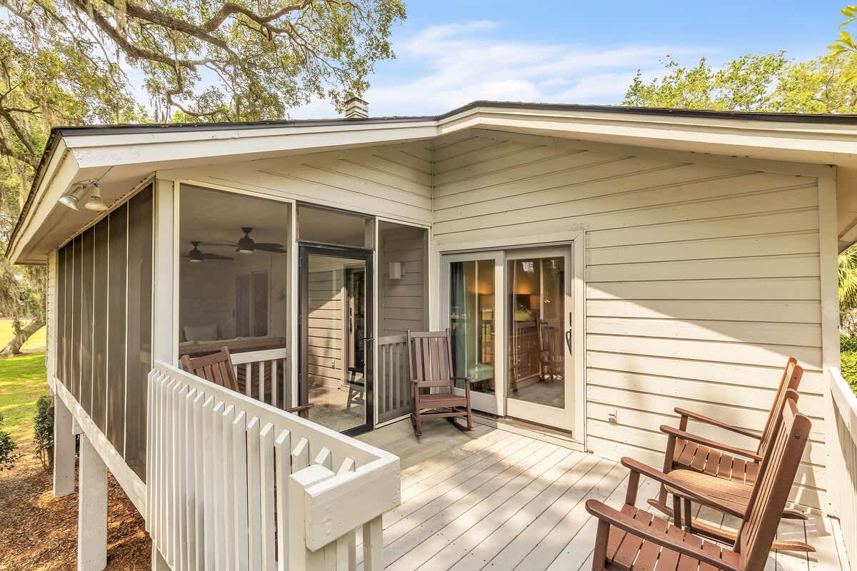 Large Deck with Golf Course Views
