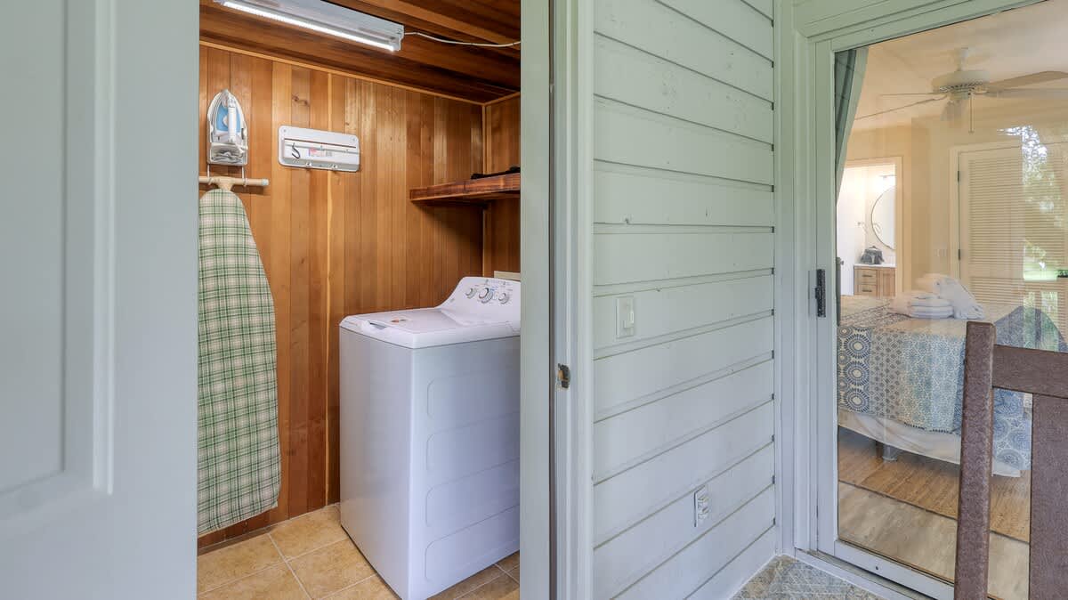 Laundry Closet on Deck