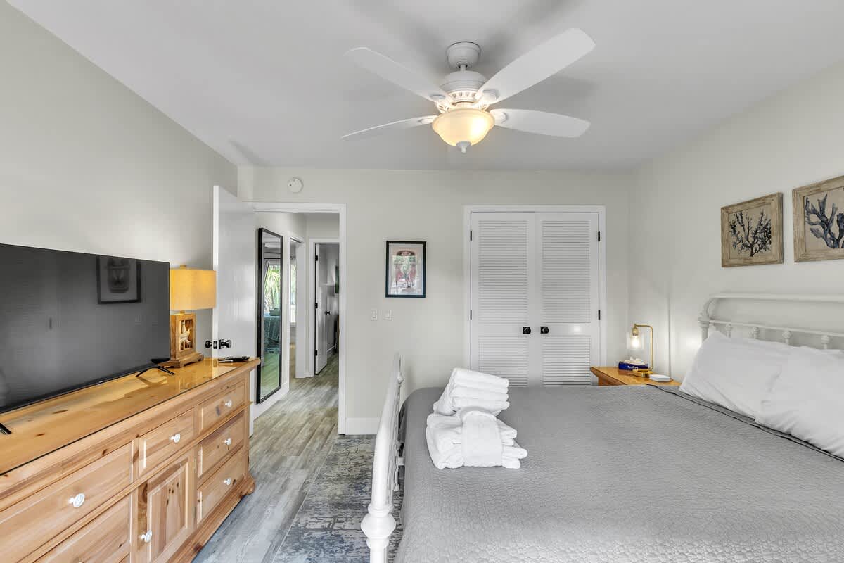 Guest Bedroom with King Bed