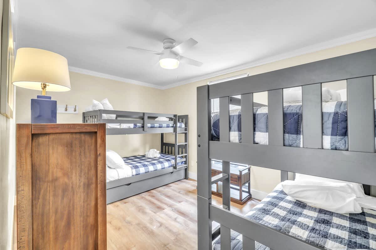 Guest Bedroom with Double Twin Bunk Beds (2nd Floor)