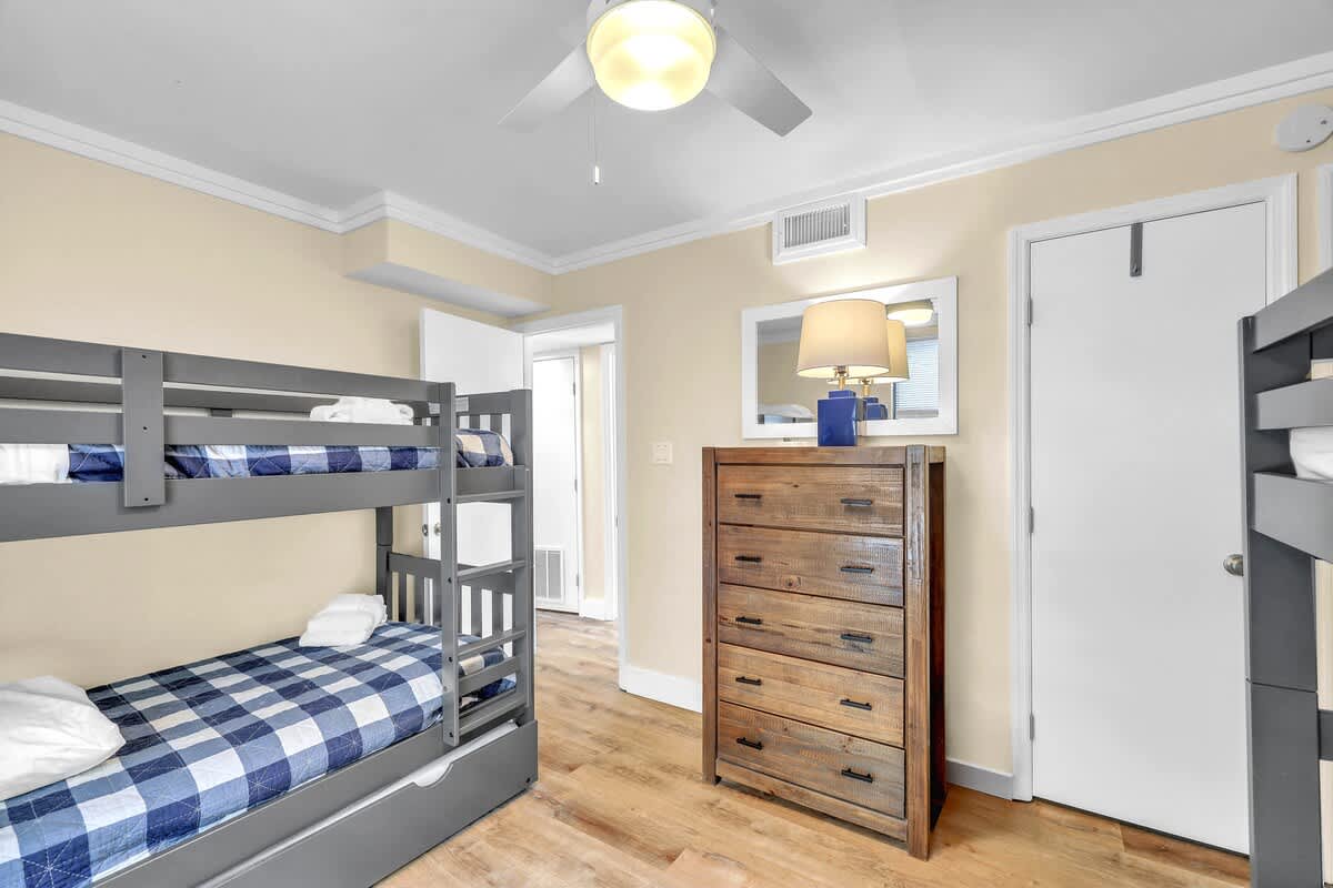 Guest Bedroom with Double Twin Bunk Beds (2nd Floor)