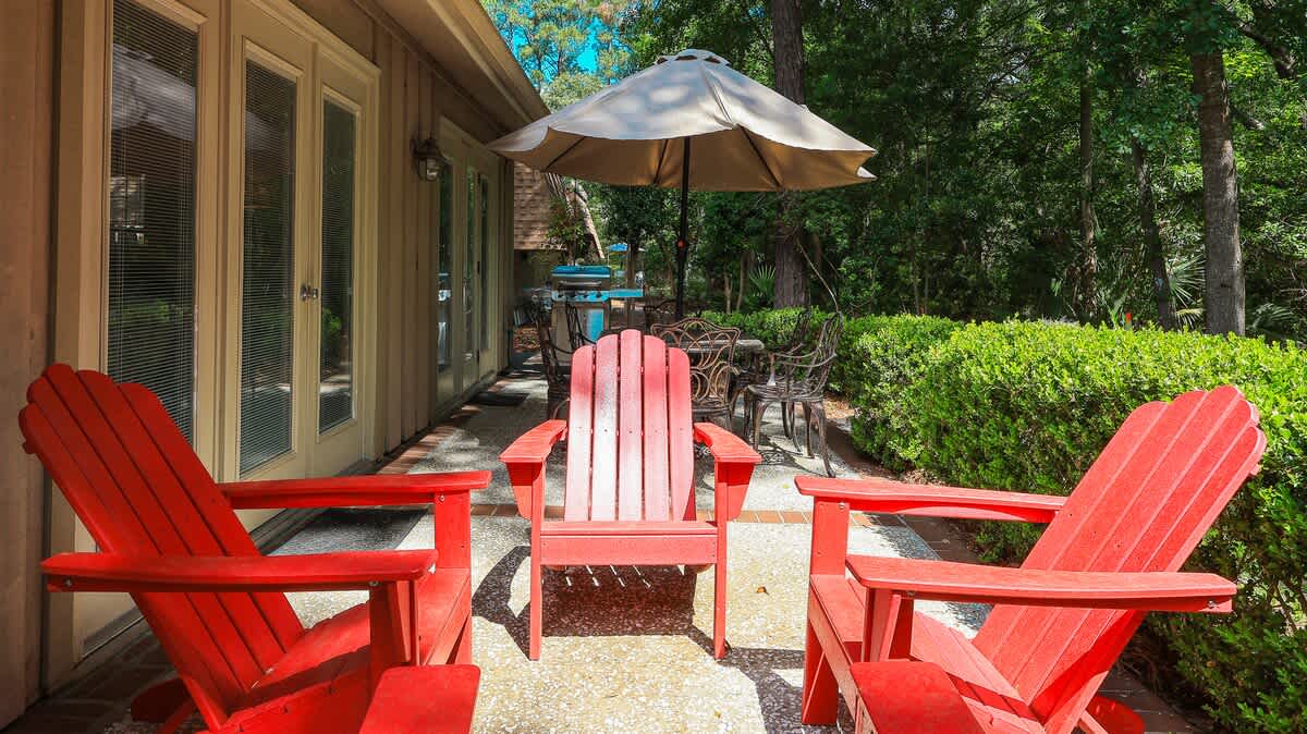 Patio with Private grill