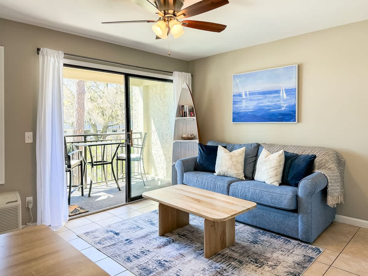 Living Area with Balcony with Ocean View