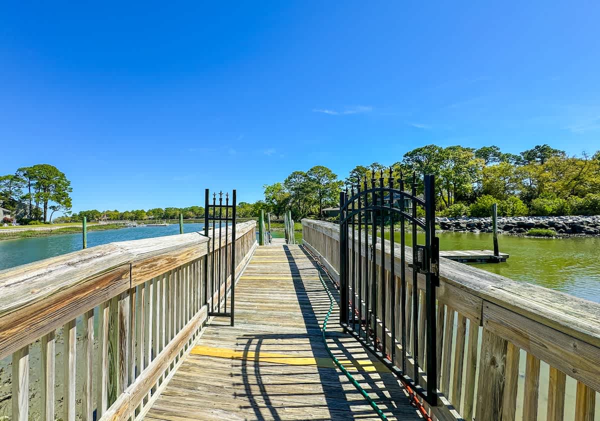 Private Dock Directly to the Right of 1603 Port Villa