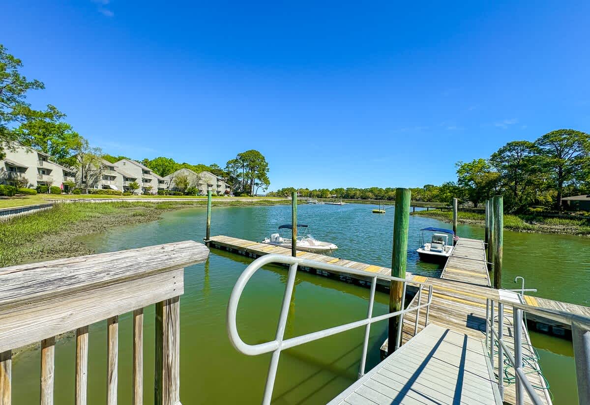 Private Dock Directly to the Right of 1603 Port Villa