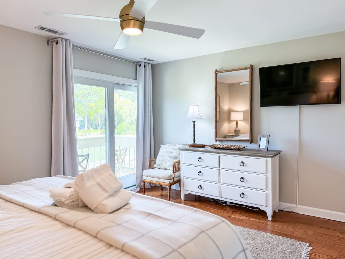 Primary Suite with Balcony & Lagoon Views
